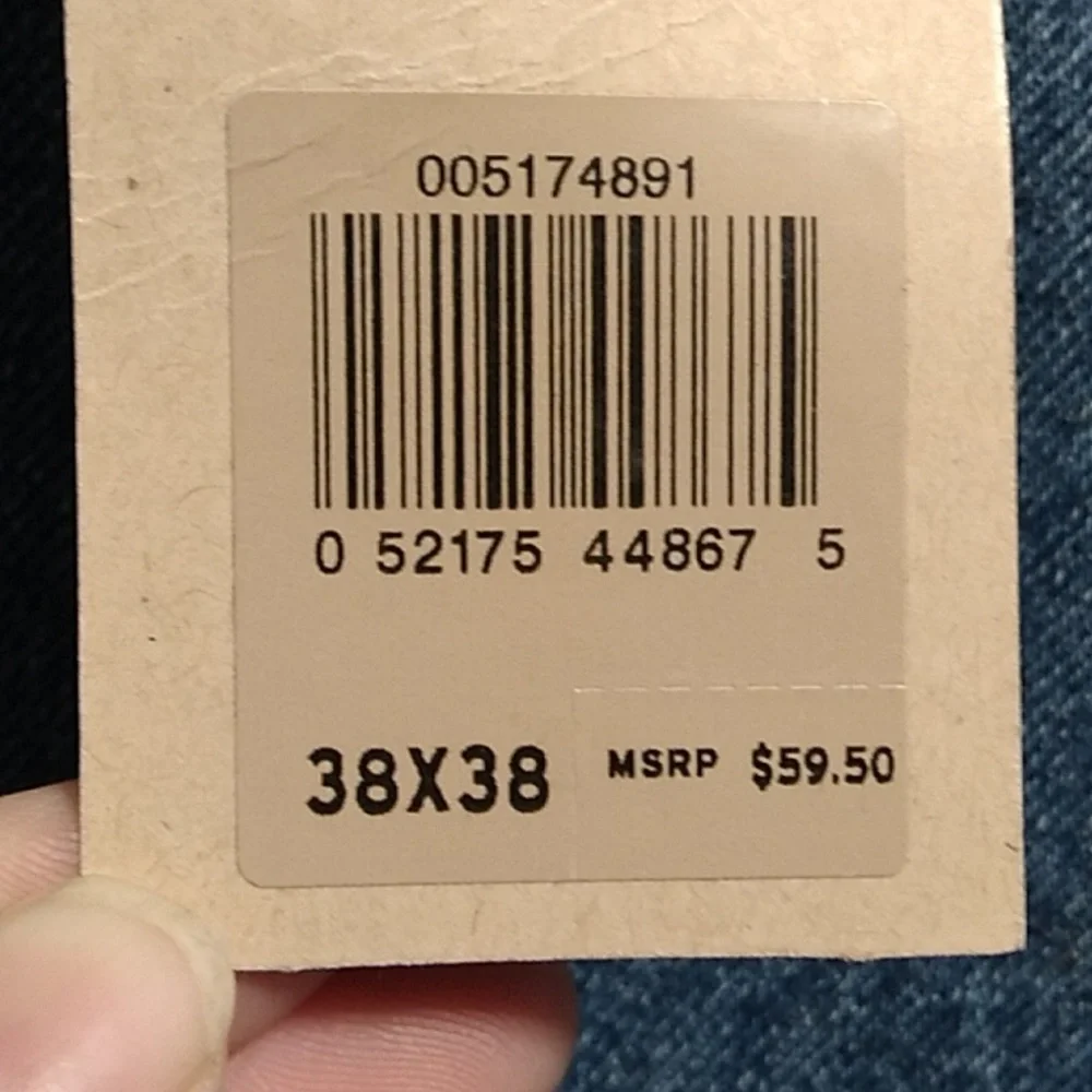 (A-77) SALE! NWT Levis 517 Bootcut Jeans Sz.38x38 W Flaws